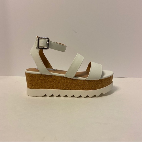 NWOT Steve Madden Kristen Platform Wedge Sandals - Picture 4 of 12